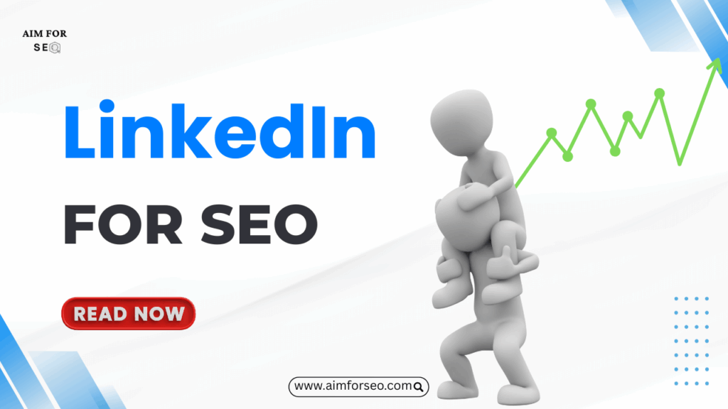 LinedIn for SEO - with recent proof from google search results page.