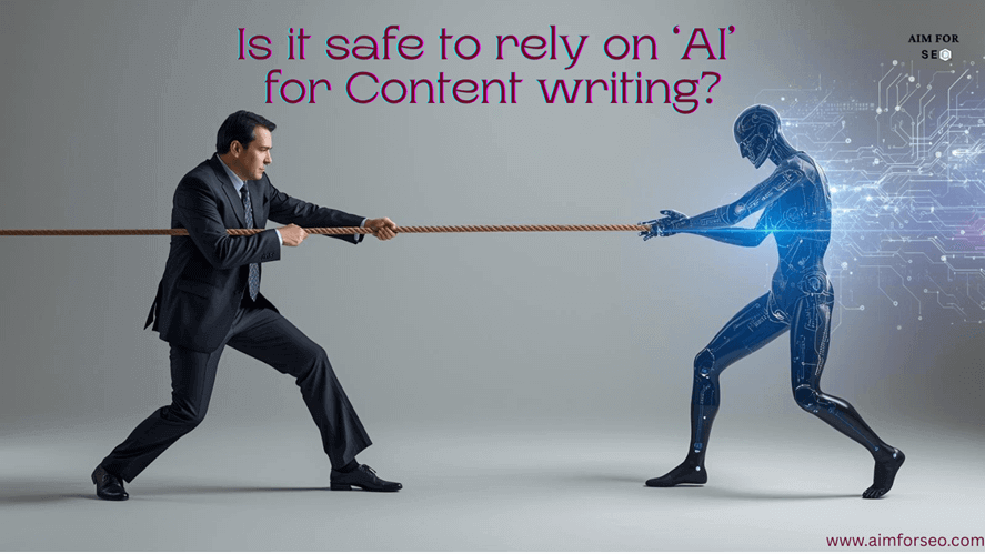 Is it safe to use AI for content writing in seo