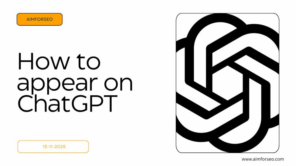 How to rank on chatgpt using seo