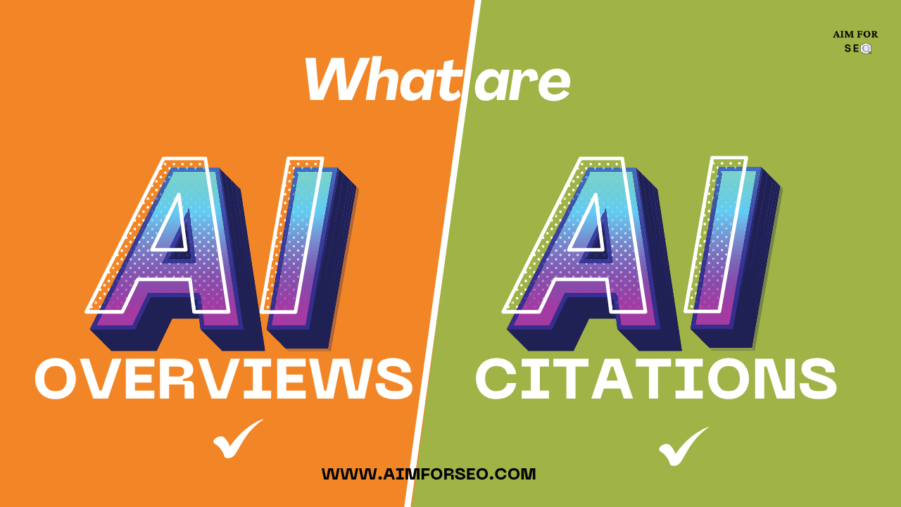 What are AI overviews and what are AI citations?