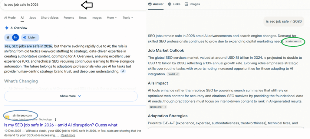 Write for the intent behind seo keyword