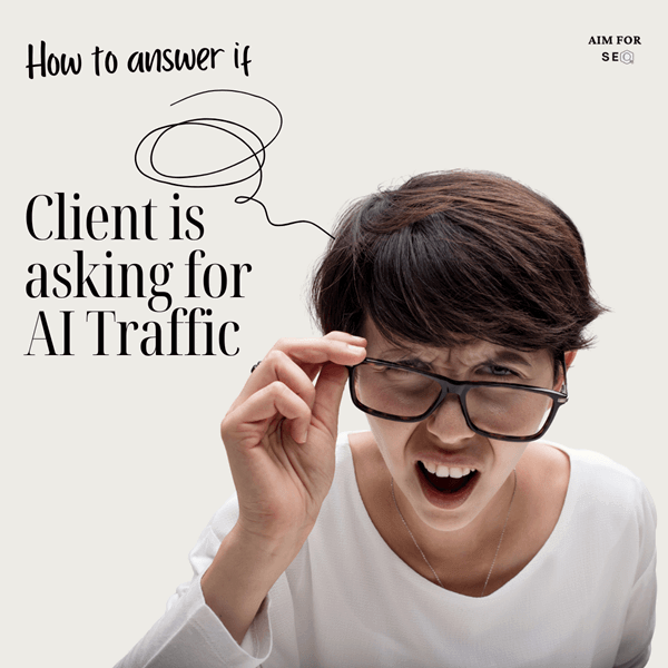 How should I answer when client asks for AI visibility