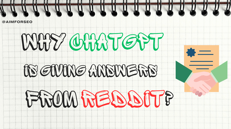 Why does ChatGPT often give answers from Reddit?
